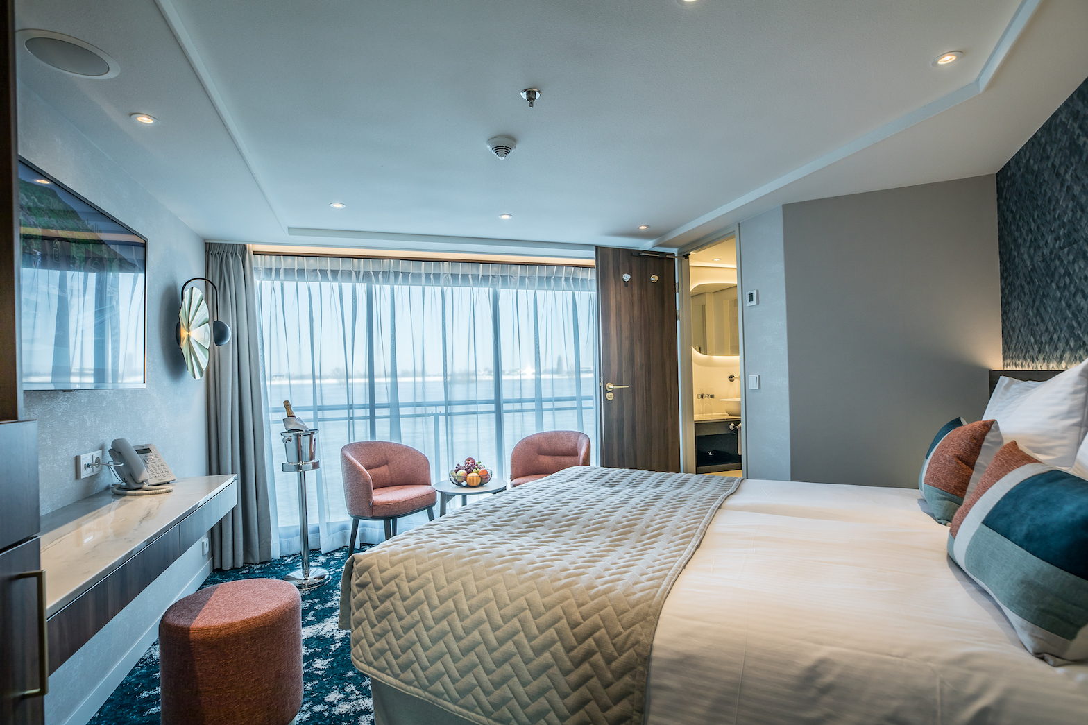 MS Annabelle Suite mit französischem Balkon