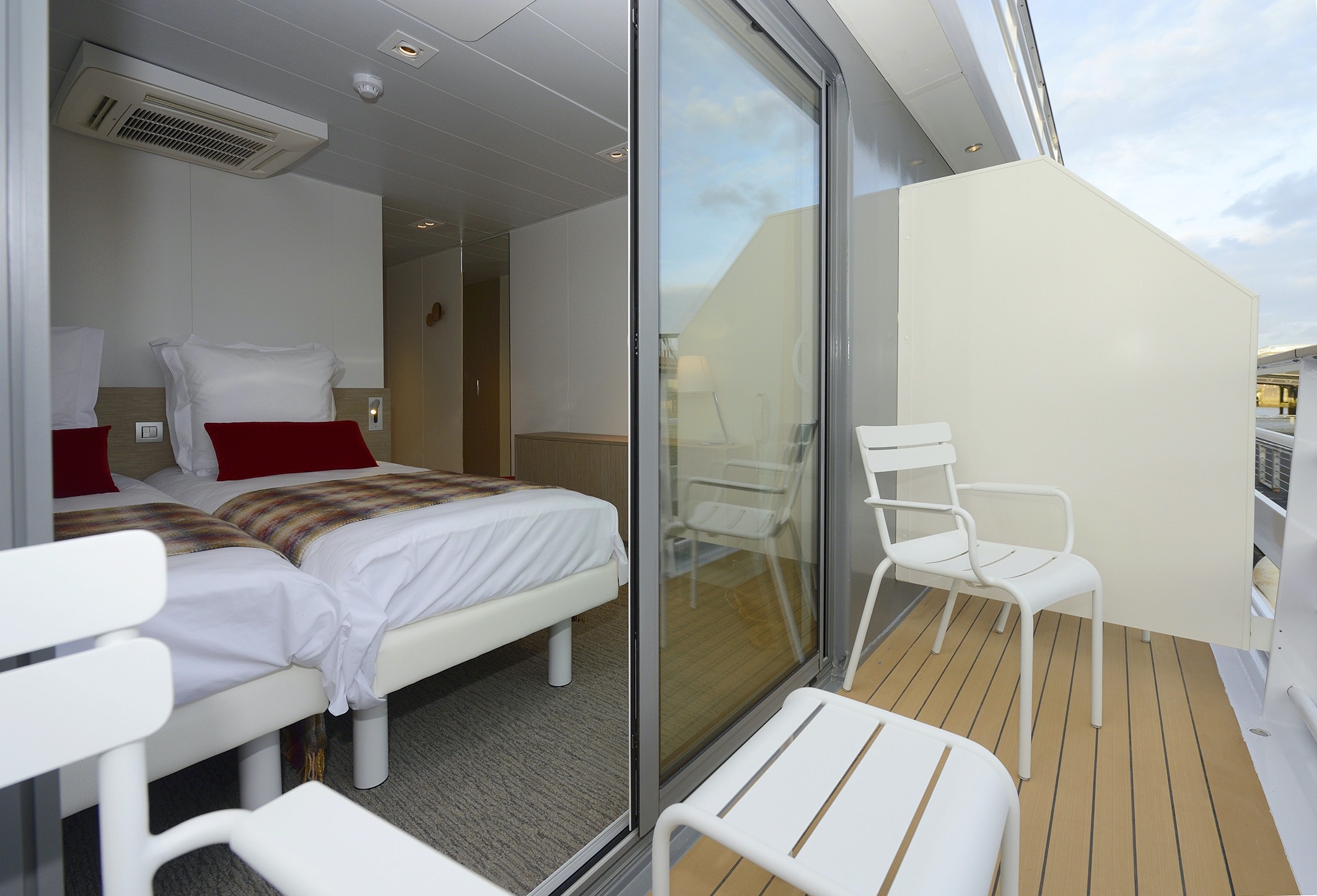 MS Loire Princesse Balkonkabine