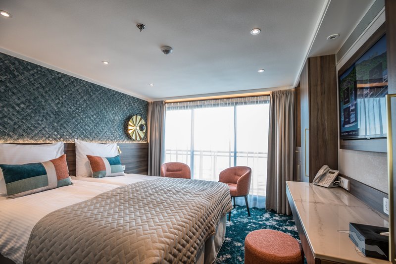 MS Annabelle Außenkabine mit französischem Balkon