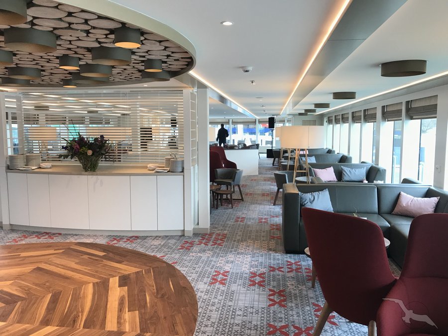MS Alena Panorama Lounge mit Bar