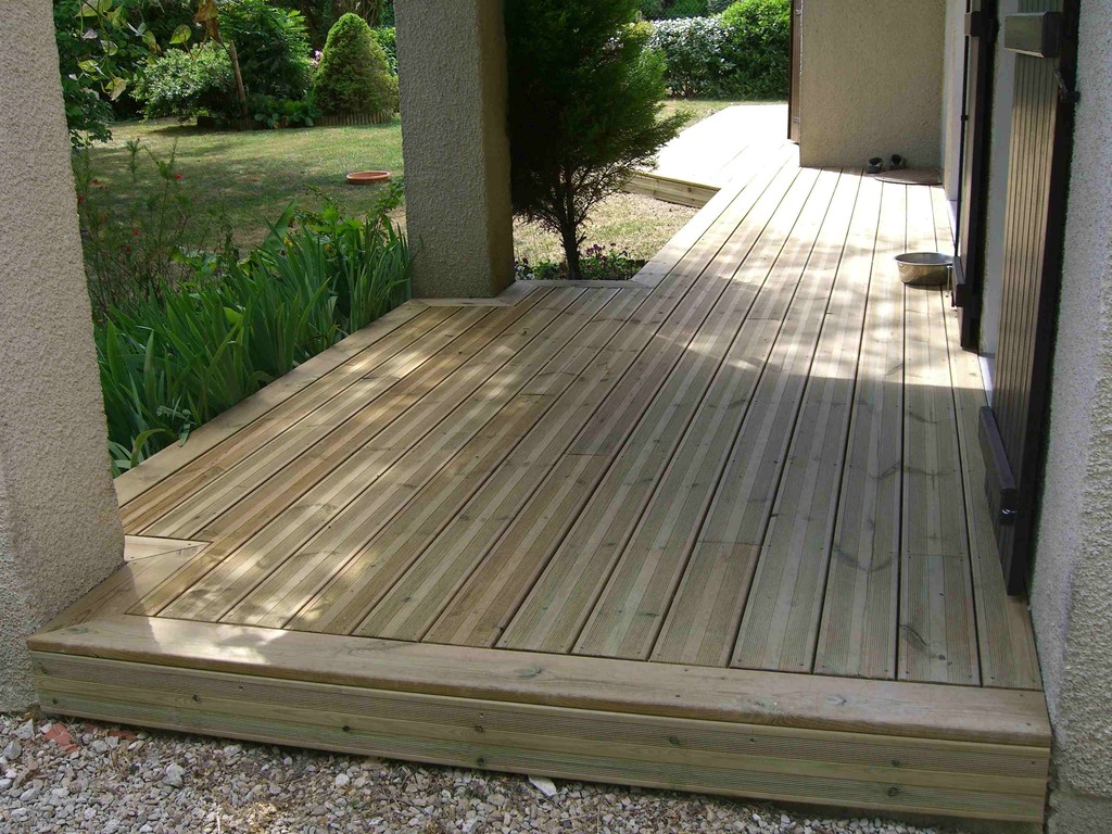 terrasse bois en pin CHERMIGNIAC 17