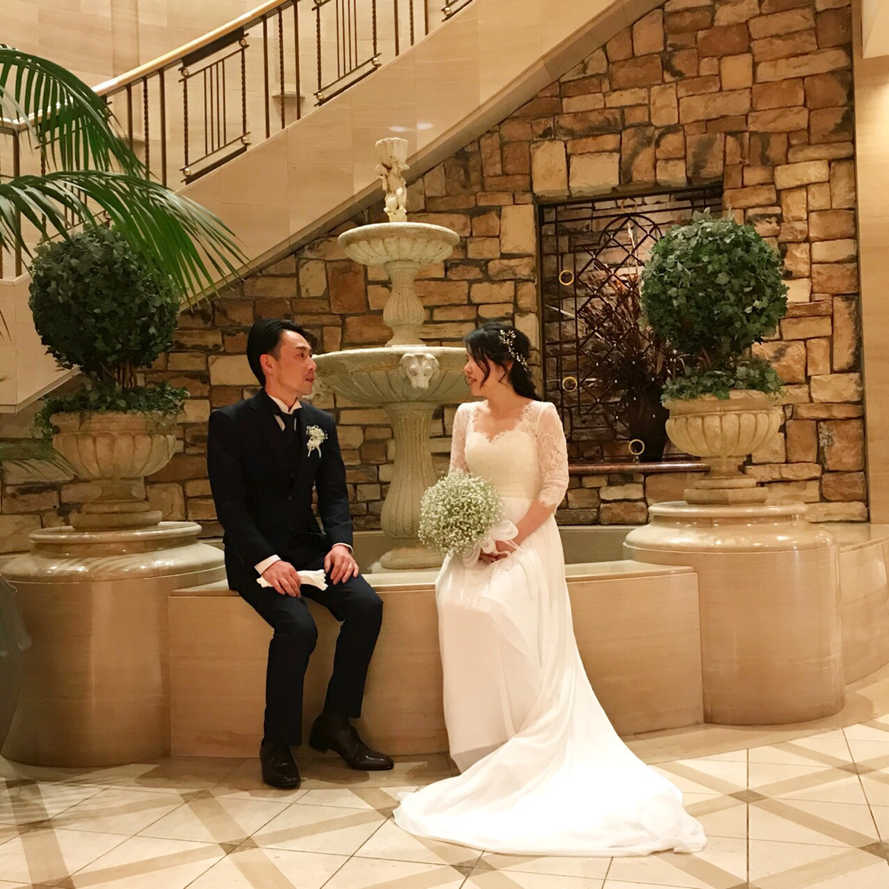 ホテルウェディング パレスホテル立川 結婚式ヘアメイク ウェディングヘアメイク 出張ヘアメイク ルーチェ 東京 大阪
