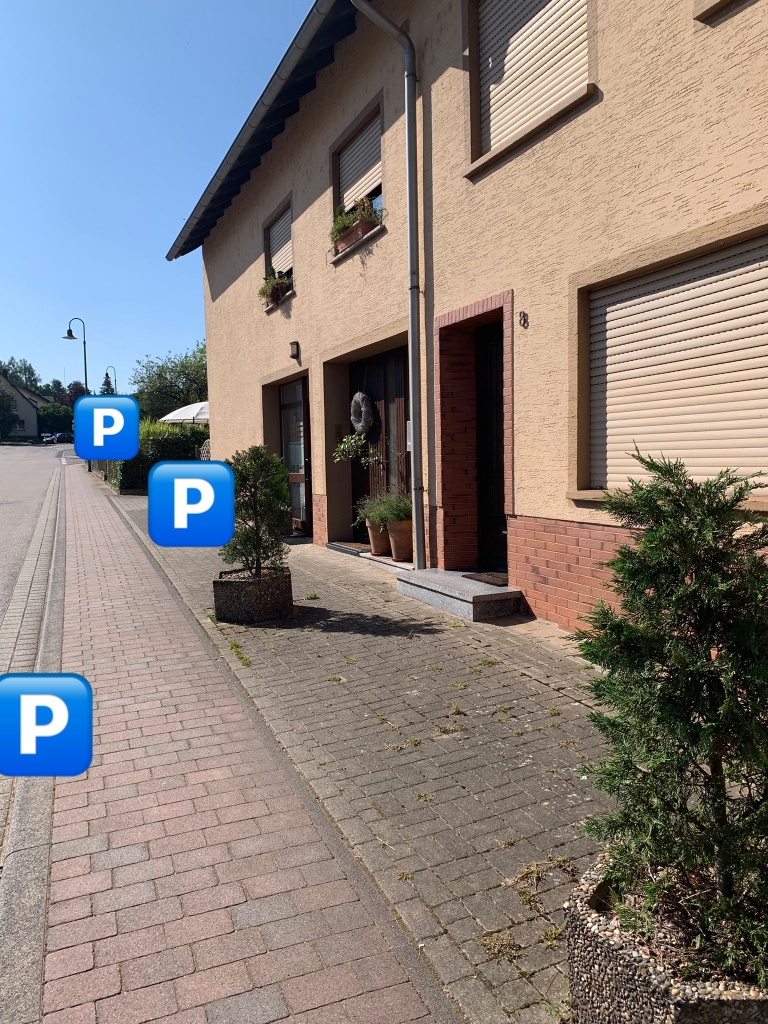 Parkmöglichkeiten an der Praxis