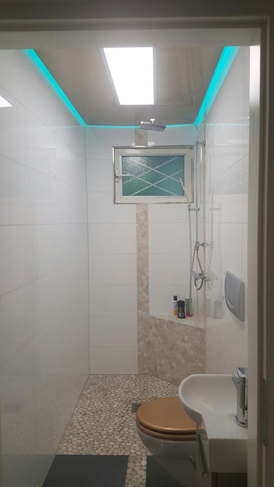 Komplettsanierung Eines Gaste Wc S Mit Dusche Raumprojekt63