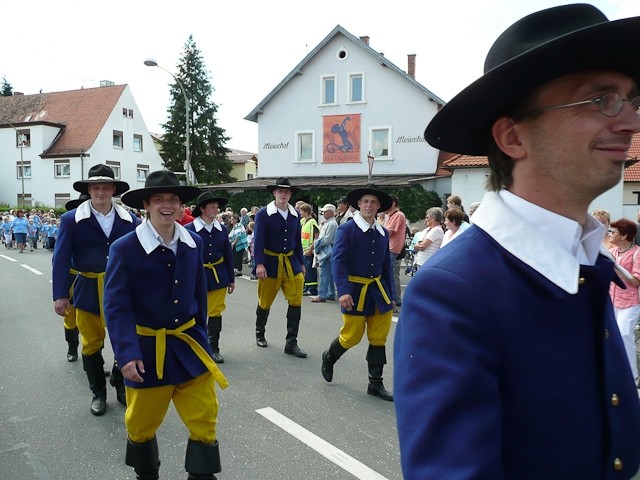 Annafest-Umzug mit unseren "Freien Bauern"