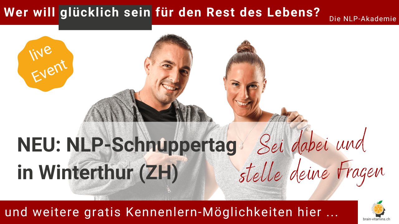 NEU: «NLP-Schnuppertag»