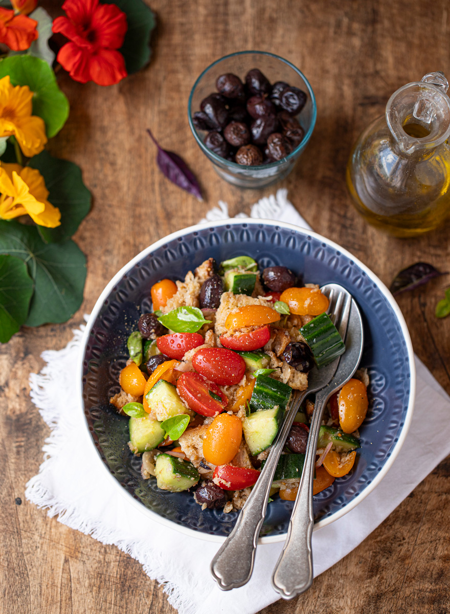 Panzanella (salade italienne)