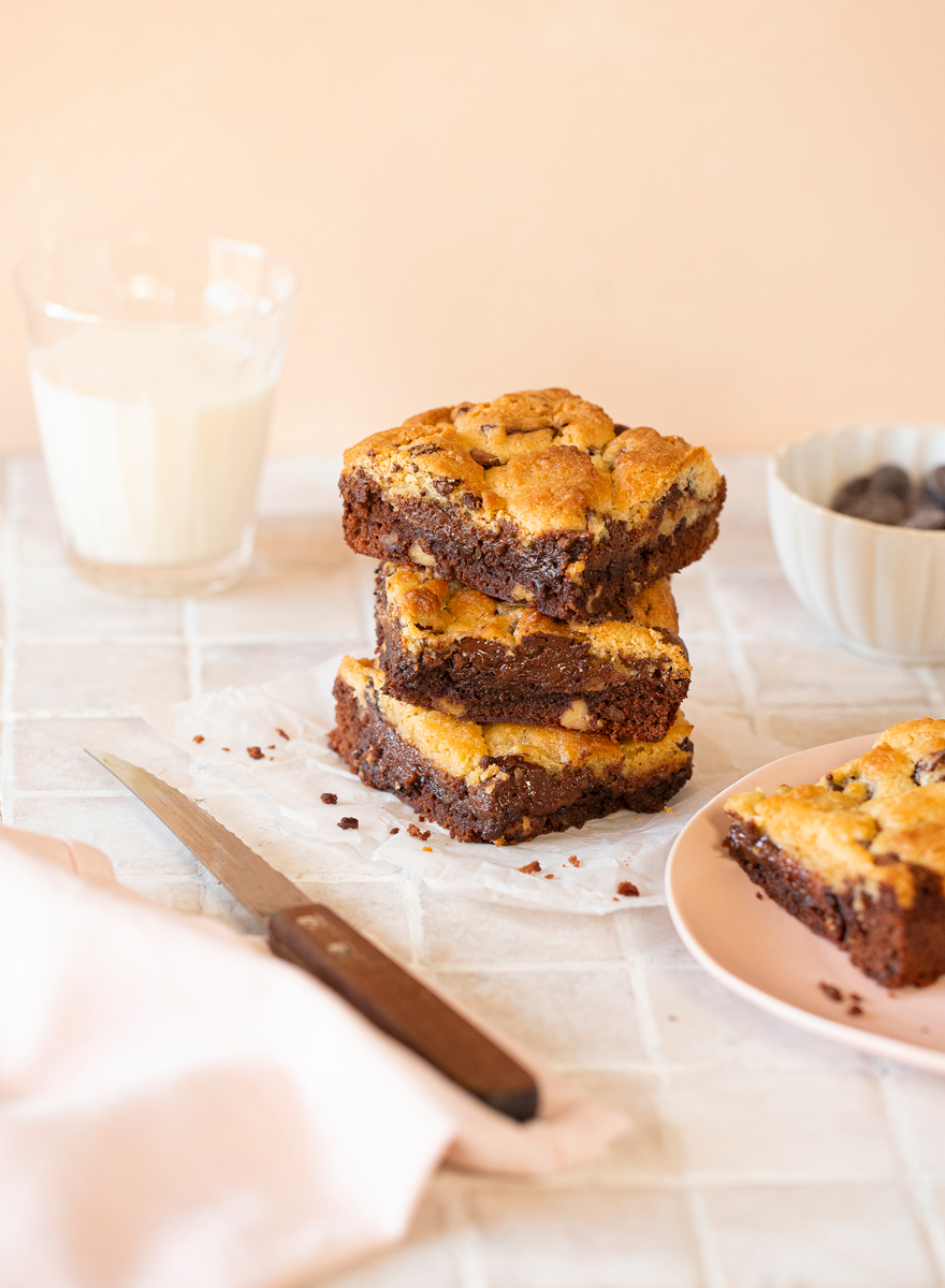 Brookie chocolat & noix de pécan