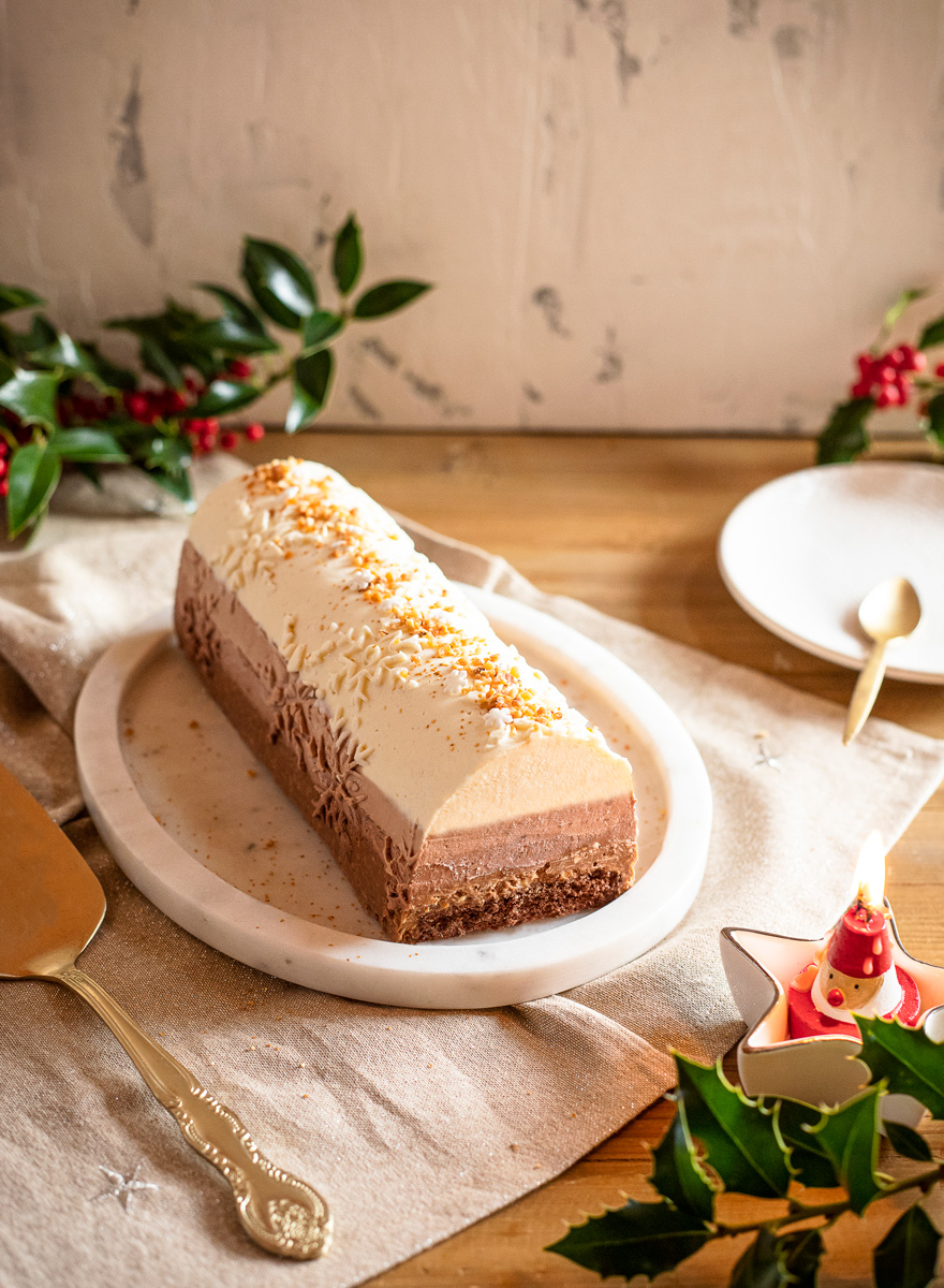 Bûche de Noël au chocolat