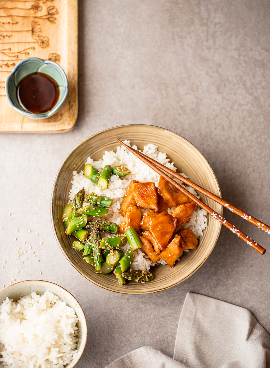 Recette de poulet teriyaki