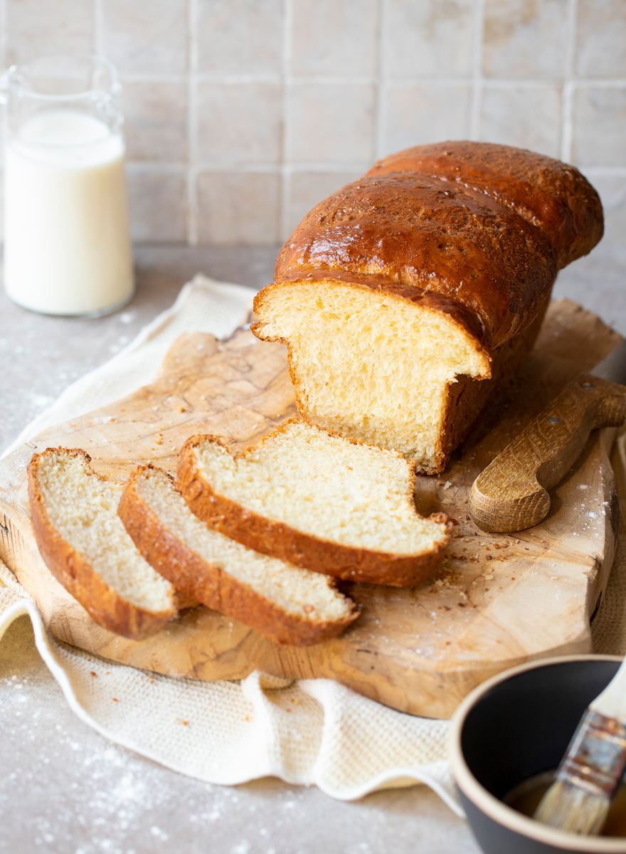 Brioche "Hokkaido" au lait & à la mie filante (recette japonaise)