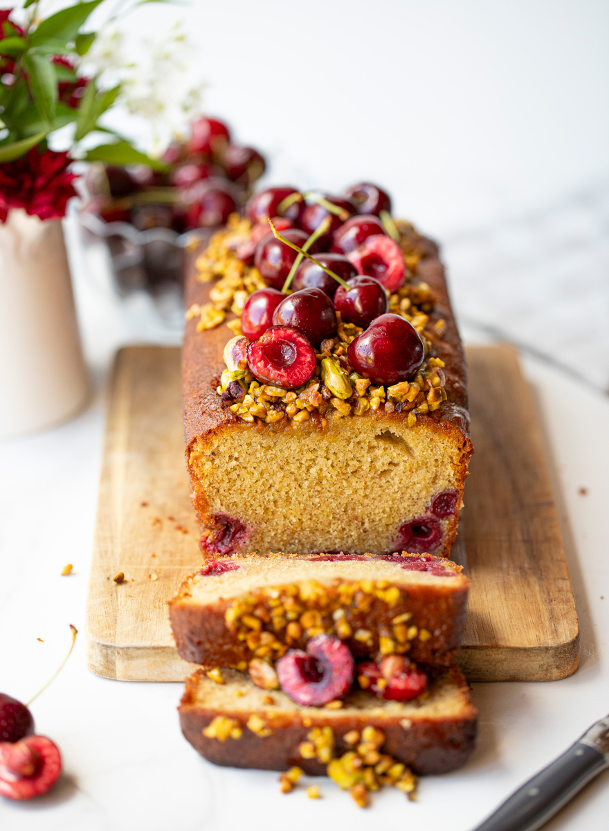 Cake pistache griotte