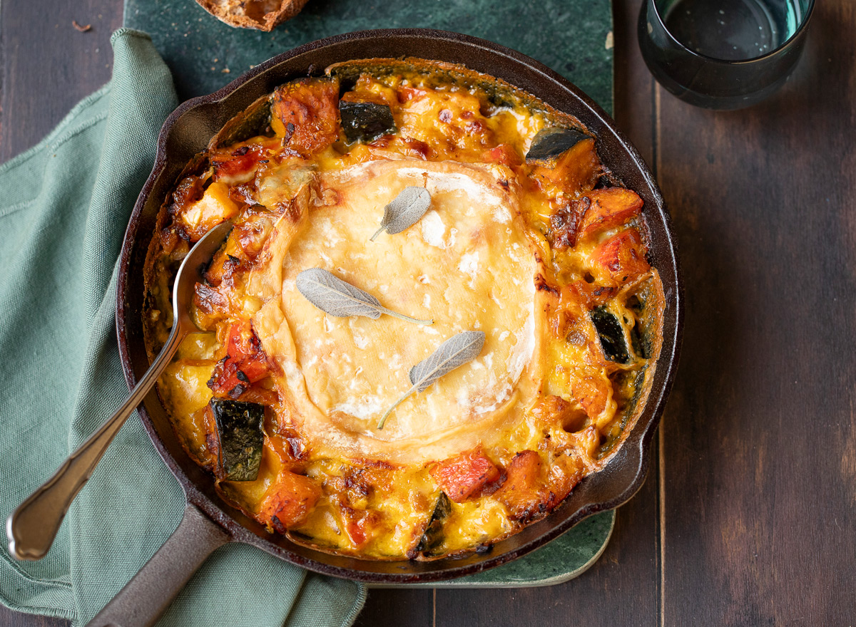 Courgiflette (tartiflette à la courge)