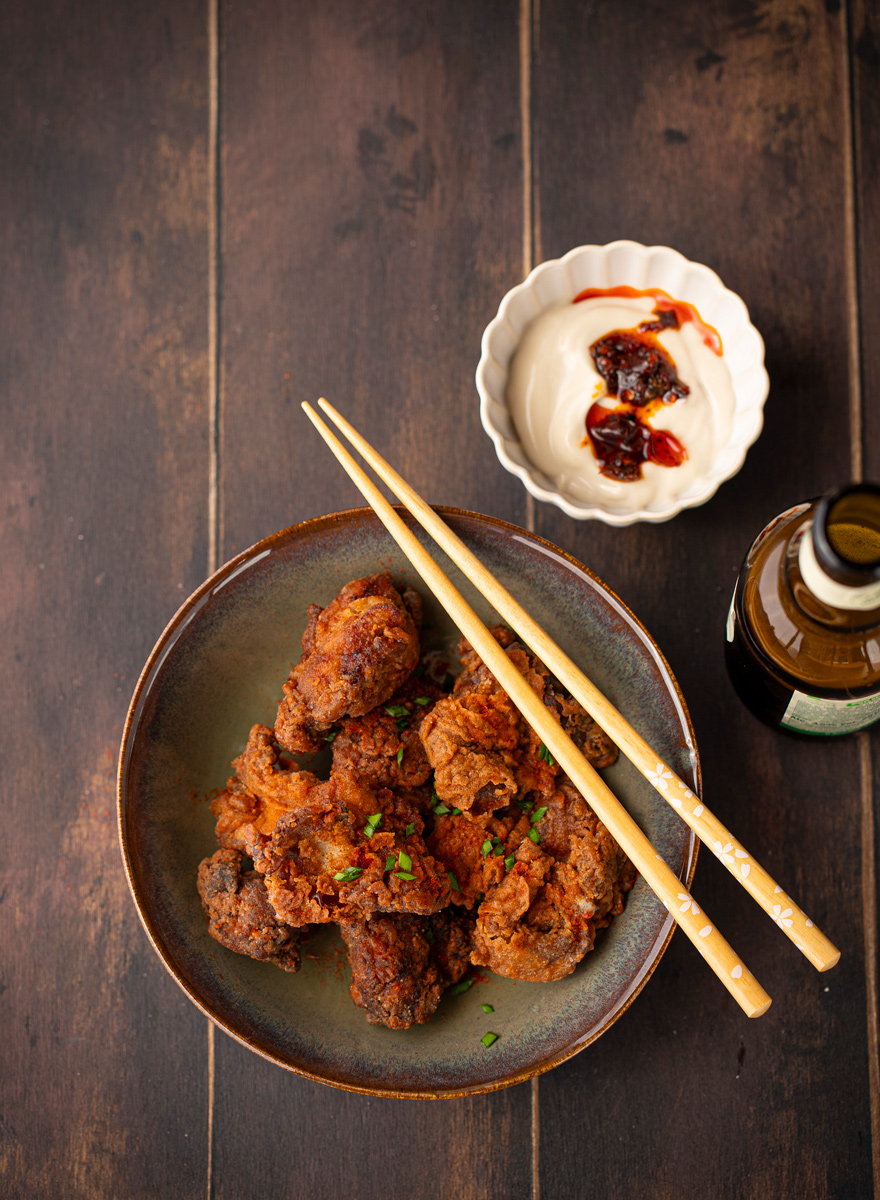 Karaage (poulet frit à la japonaise)