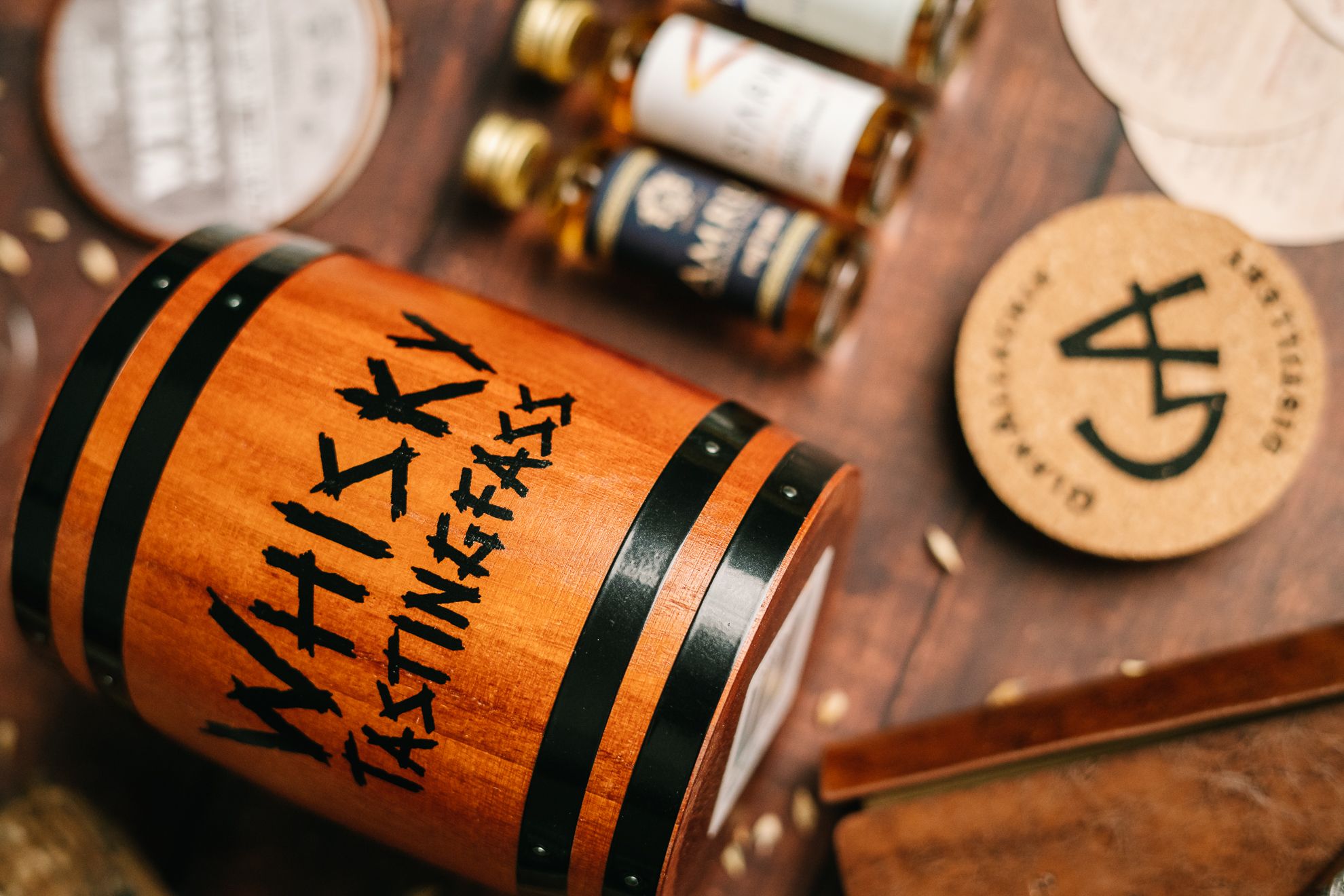 Weltreise zu Weihnachten mit dem Whisky-Tasting-Fass