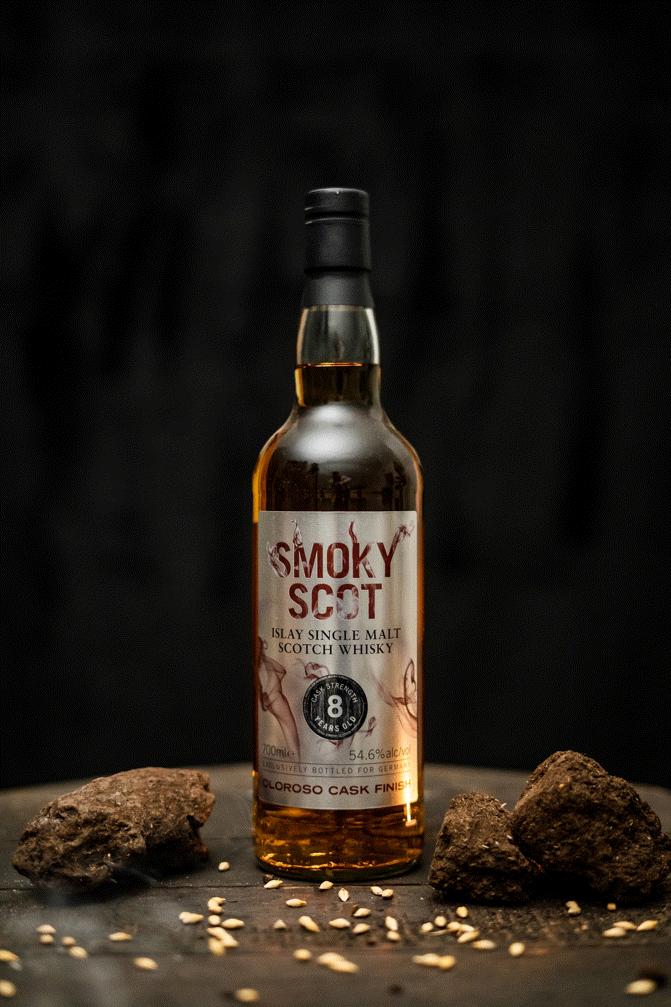 Smoky Scot 8 Jahre - Oloroso Cask Finish - Islay Single Malt Scotch Whisky