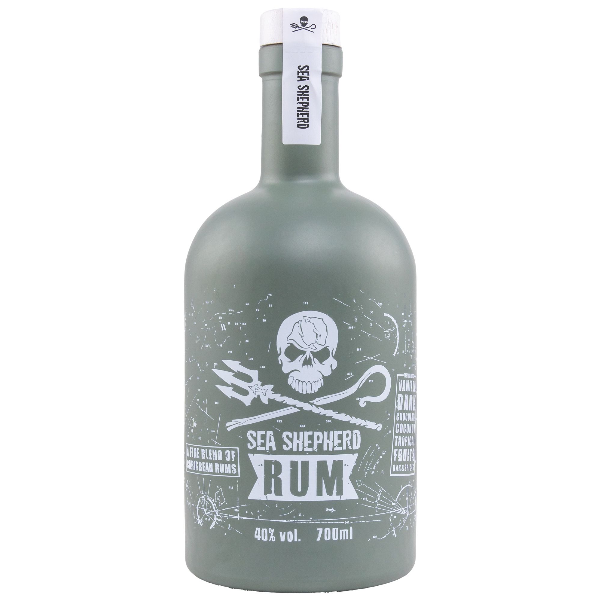 Sea Shepherd - Rum - A fine blend of Caribbean rums - 40% vol.