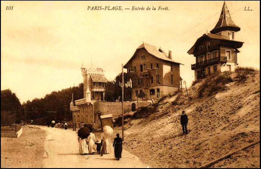 Village suisse en 1906 / in Le Touquet, musée virtuel