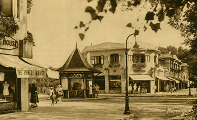 Kiosque d'eau minérale, vers 1930 / in Le touquet, musée virtuel