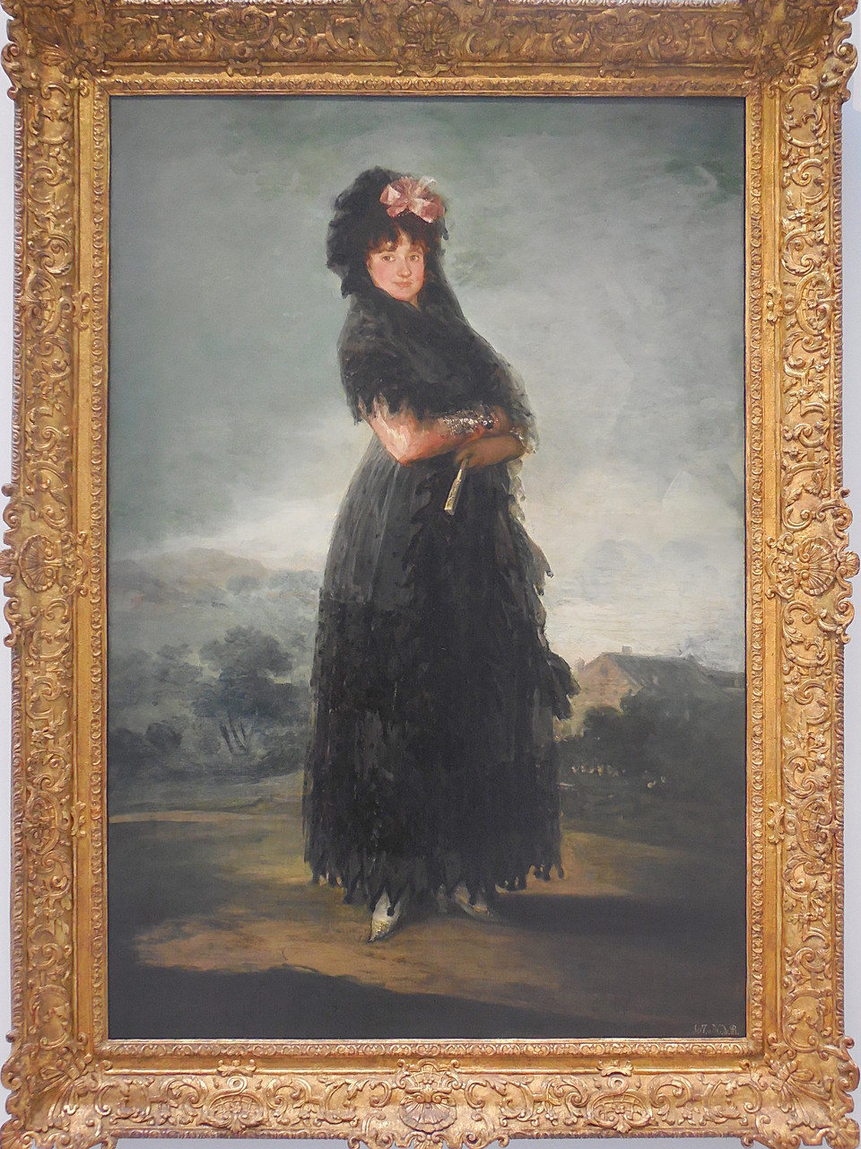 vers 1800, Espagne, Goya y Lucientes, Mariana Waldstein, 9ème marquise de Santa Cruz