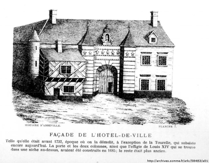 Hôtel de ville, avant 1732