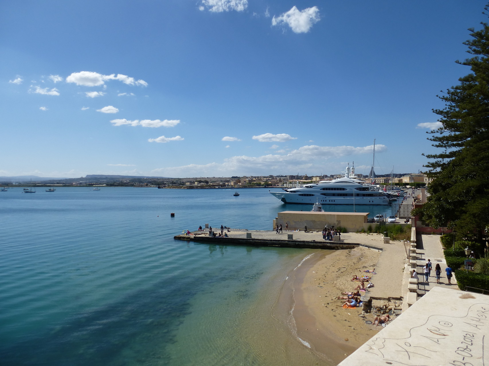 Little port of Ortigia Island