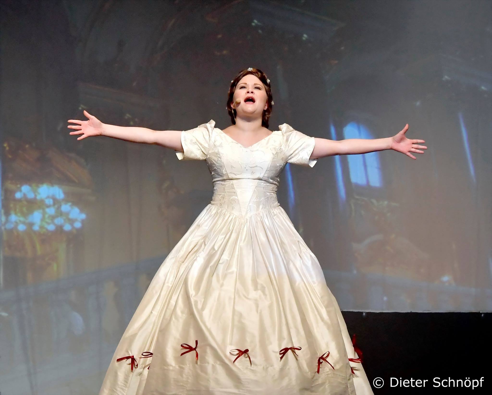 Die  junge Elisabeth aus dem gleichnamigen Musical