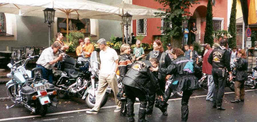 Harley Davidson Treffen in Kitzbühel