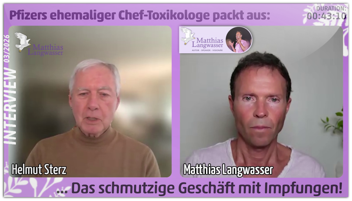 Pfizers ehemaliger Chef-Toxikologe packt aus: