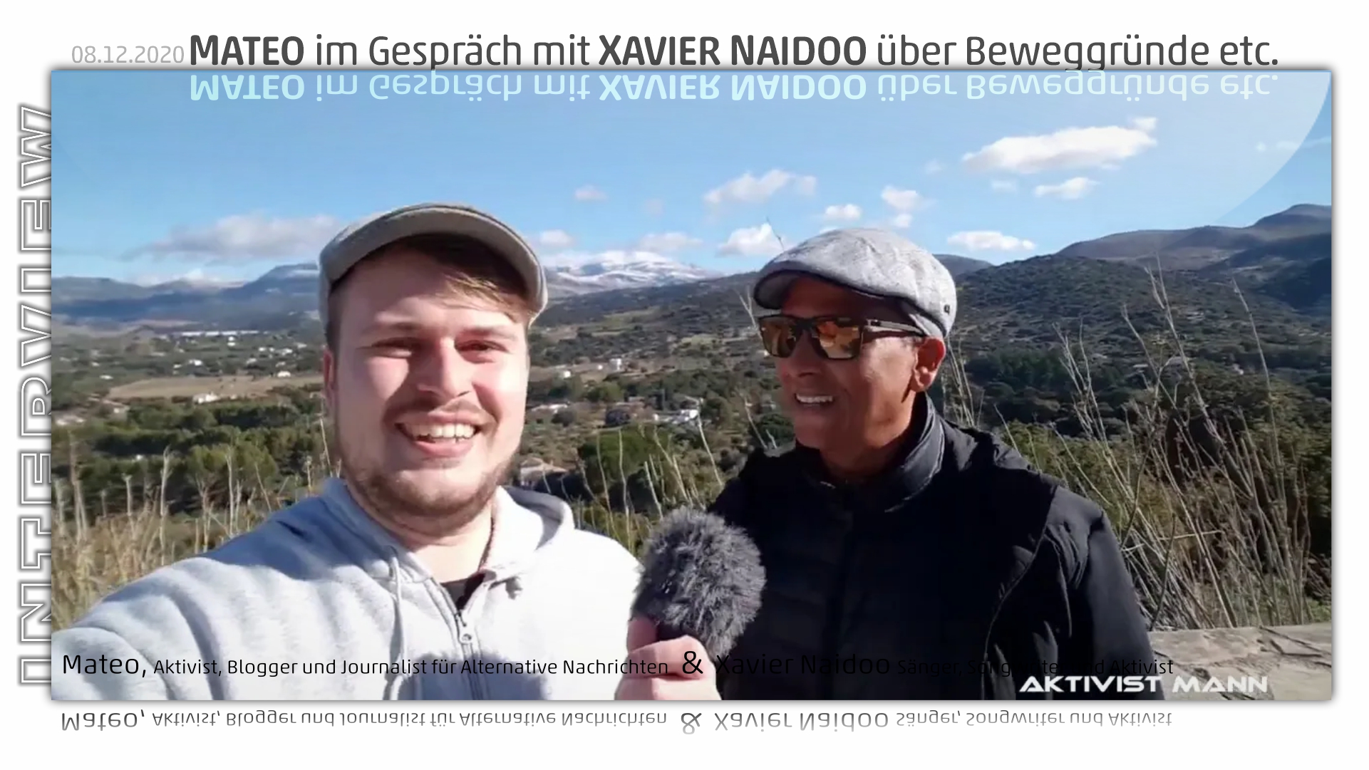 Mateo im Interview mit Xavier Naidoo über Beweggründe etc.