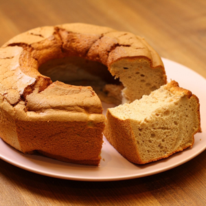 いちごのシフォンケーキ