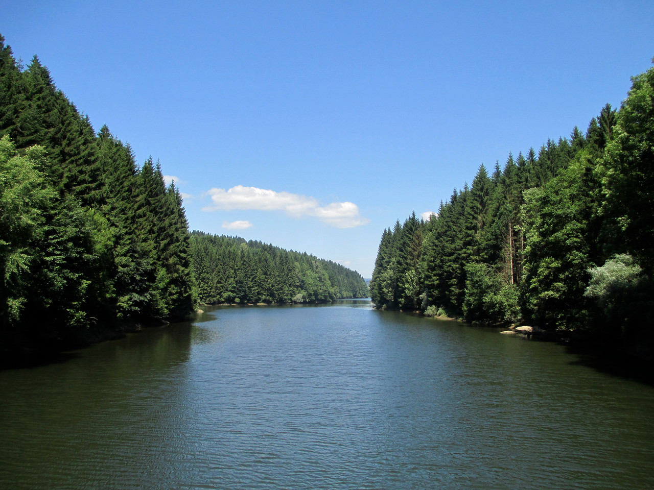 Bischof-Firmian-Wanderweg, Rannastausee