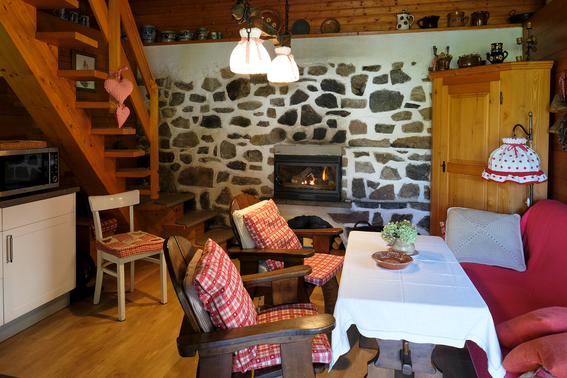 Ferienwohnung Backhäusle, mit Kamin, Wohntraum für 2 Personen