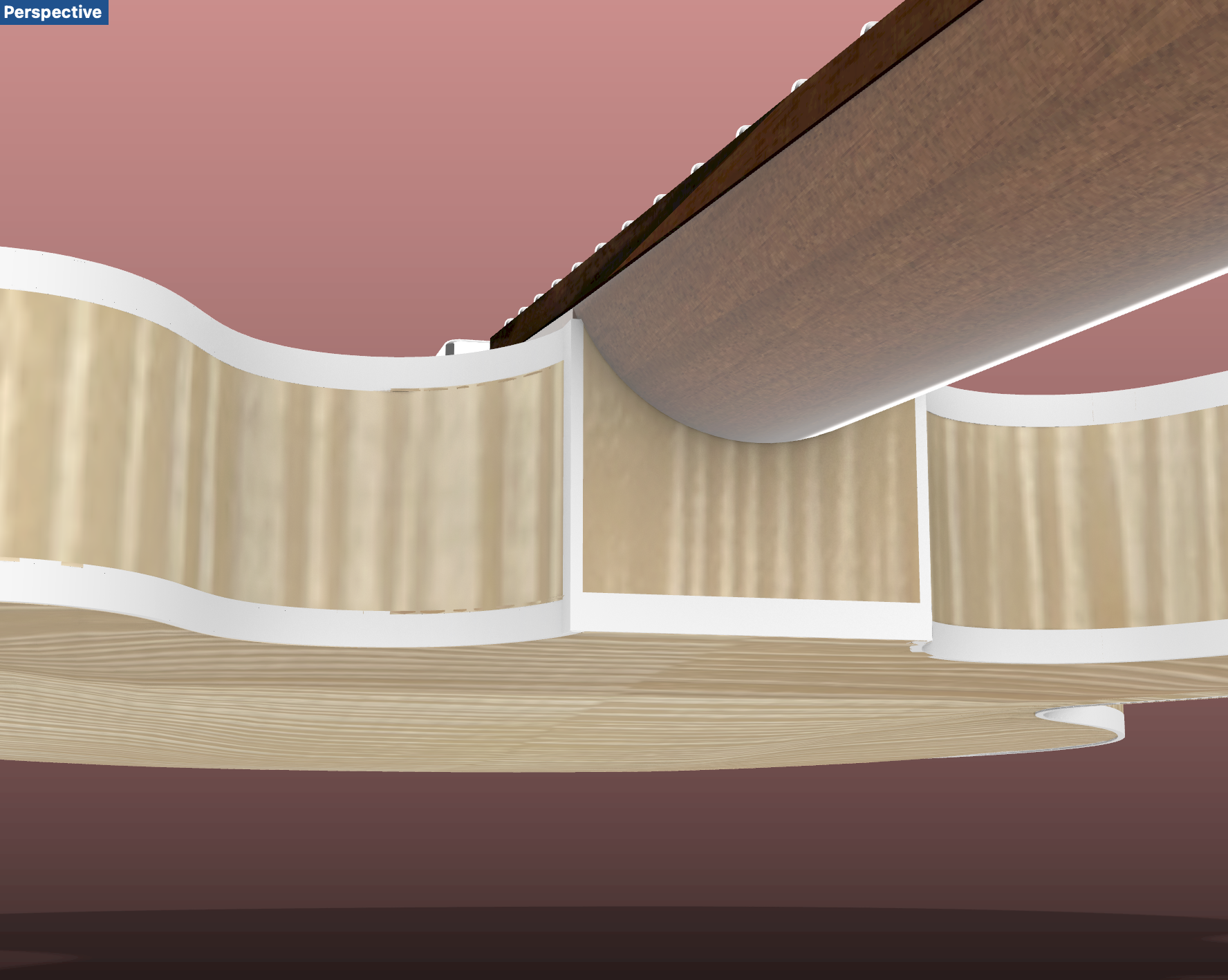 Artist impression of the no-heel neck construction (without sunburst)