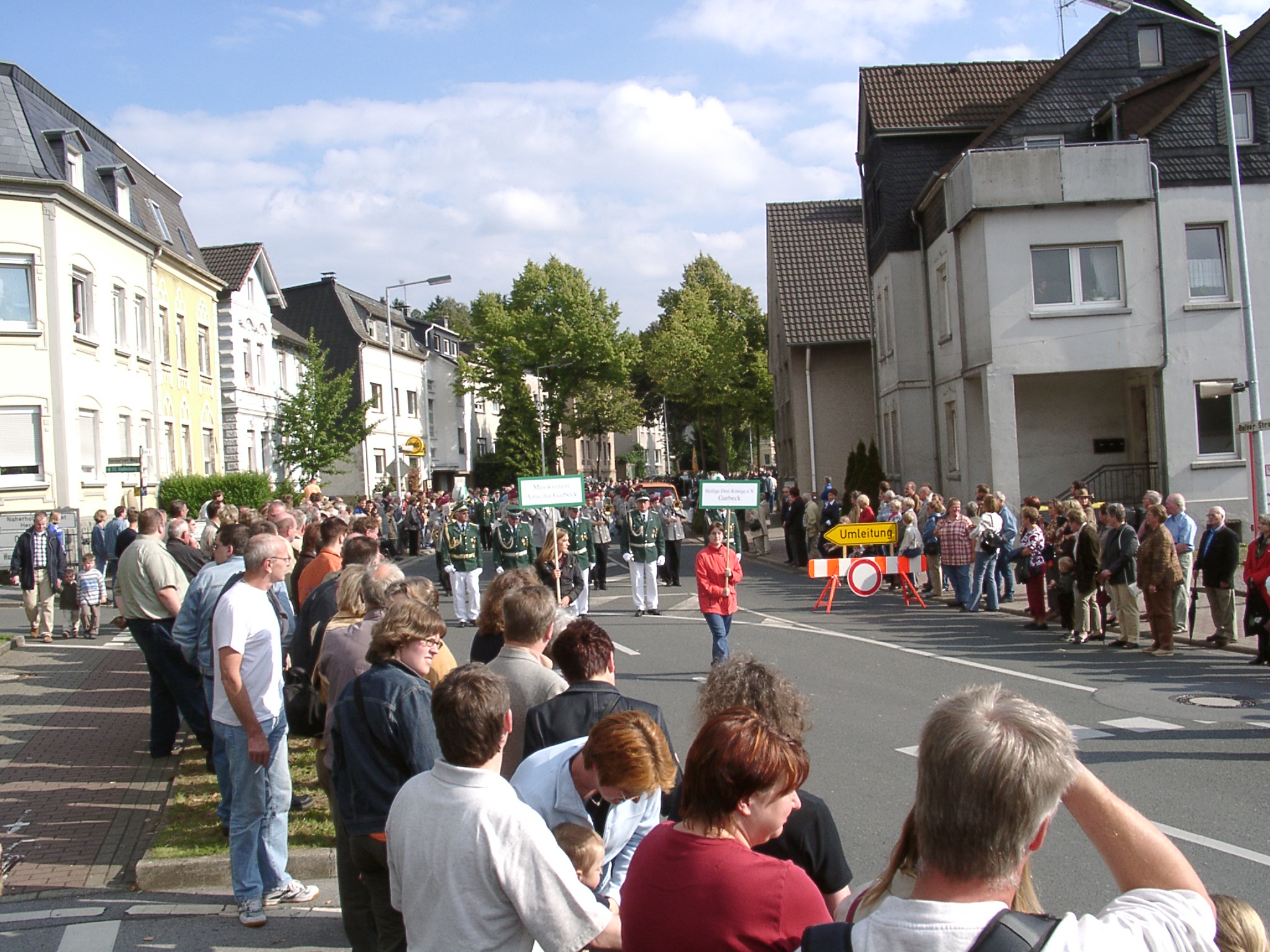 Festzug Bundesschützenfest in Menden 2004 - Wolfgang Kißmer Familien- und Heimatforschung