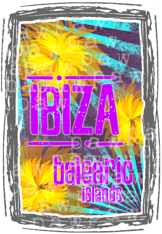 ibiza flower power - Dein Party Shirt für Ibiza 2019! Flower Power, house, trip, pille, coole, reise, flow, ethno, mystisch, Balearen, ibiza, Trip, sommer, sonnenschein, ritual, techno, balearen, trance, stylish, 2019, meer, Spaß, party, fun, urlaub