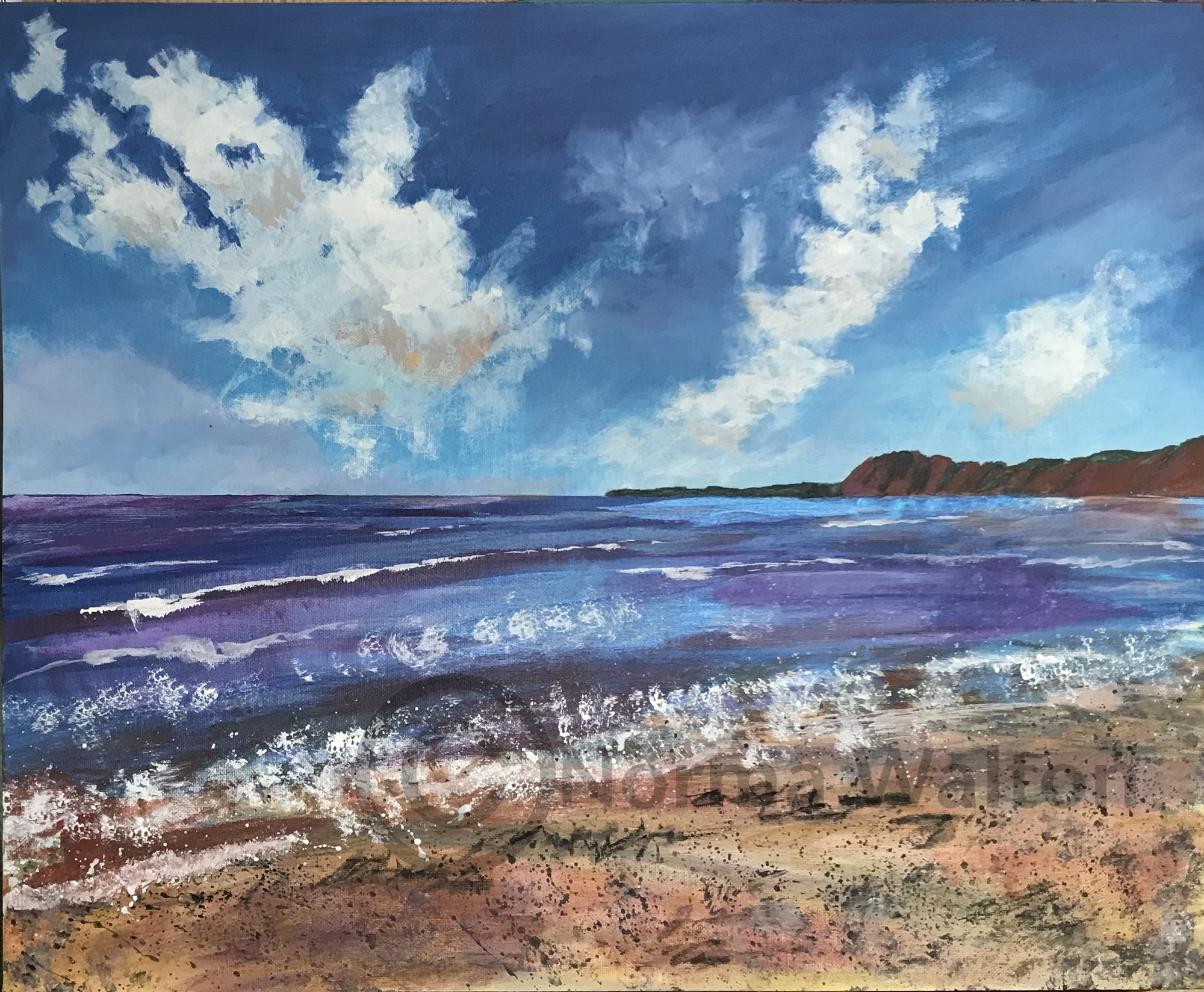 Sidmouth Beach- Summer