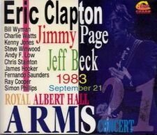 Eric Clapton  Jimmy Page  Jeff Beck _ 1983 September 21 Royal Albert Hall Arms Concert