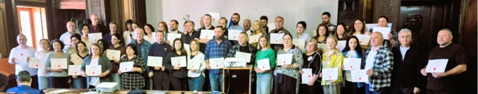 1. Zertifikatübergabe in Tsaghkadzor