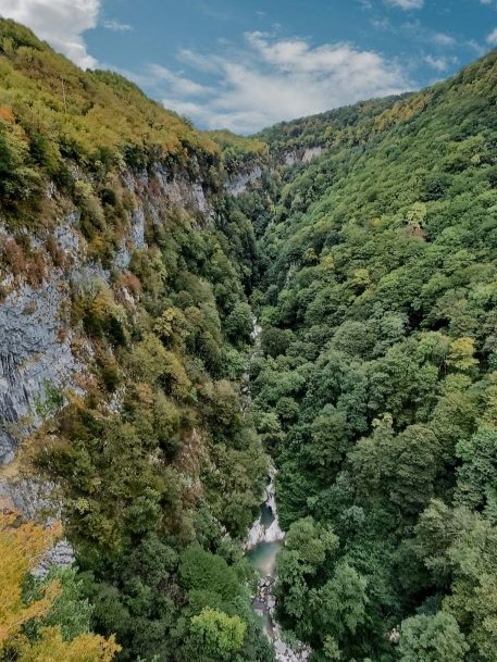 Okatse Canyon Georgien