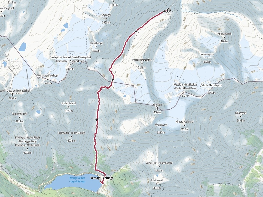 E5 Alpenüberquerung Etappe 6