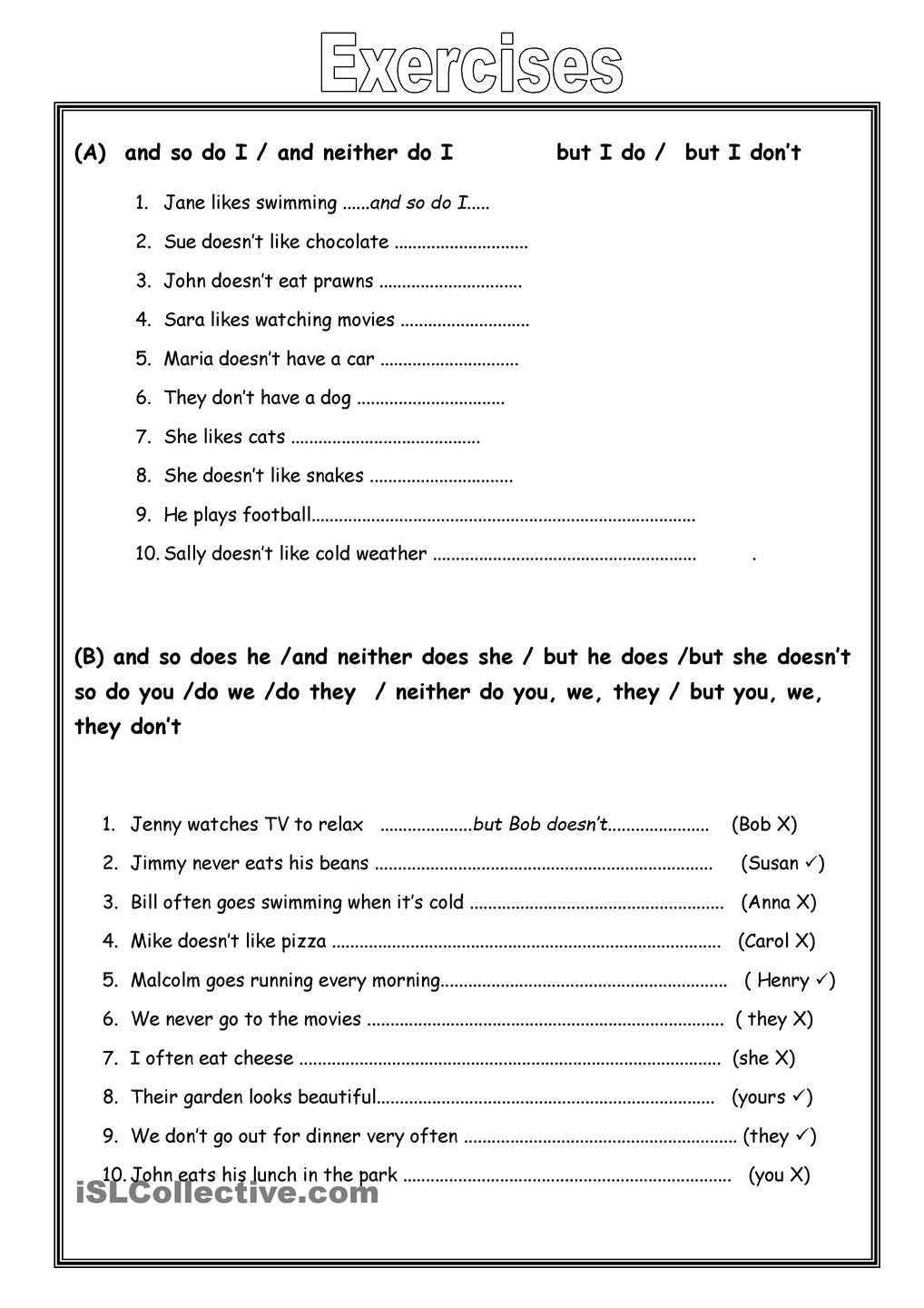So do i exercises. So do i neither do i упражнения. So do i neither do i упражнения Worksheets. So do i neither do i exercises. So neither do i упражнения.