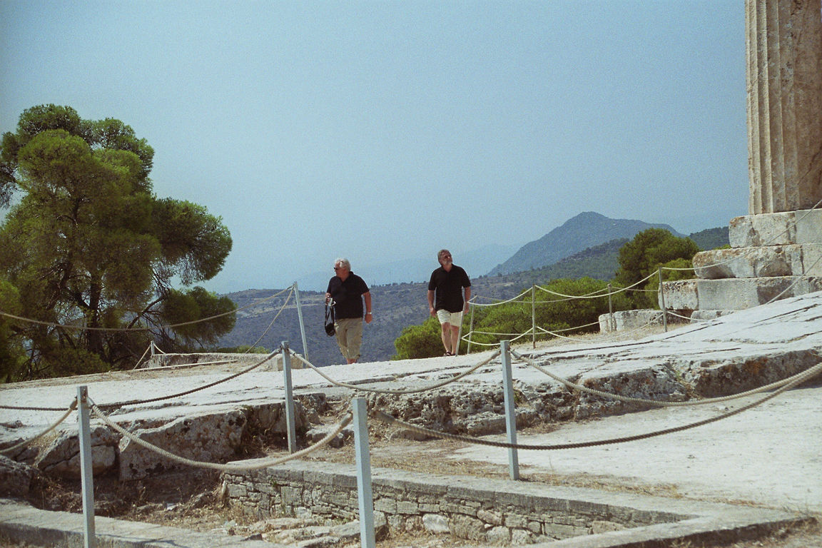Aufstieg zur Akropolis 