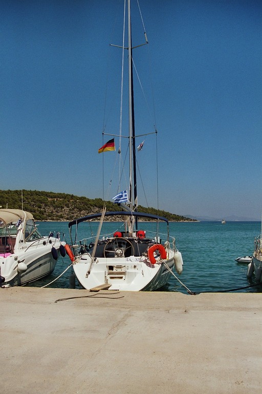 Im Hafen von Epidauros