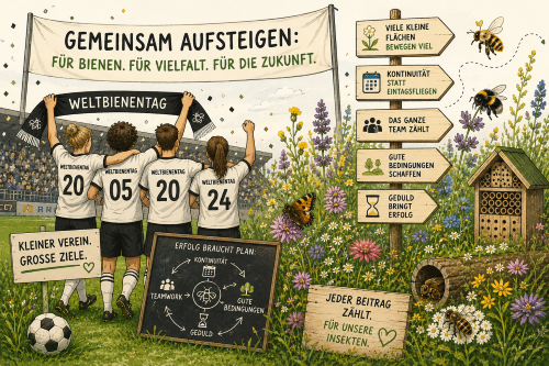 Was der Aufstieg des Fußballklubs SV Elversberg uns über erfolgreichen Bienenschutz lehrt