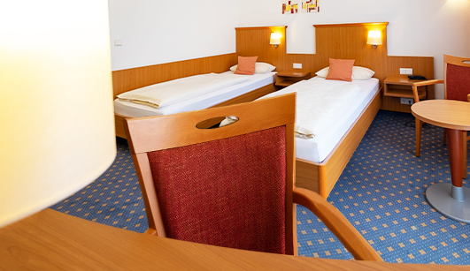 Superior-Twinbettzimmer Hotel am Steinberg