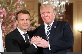 Macron rassuré par le seul qui peut le faire. Il est sur le point de tomber ! urra le 5 mai 2018