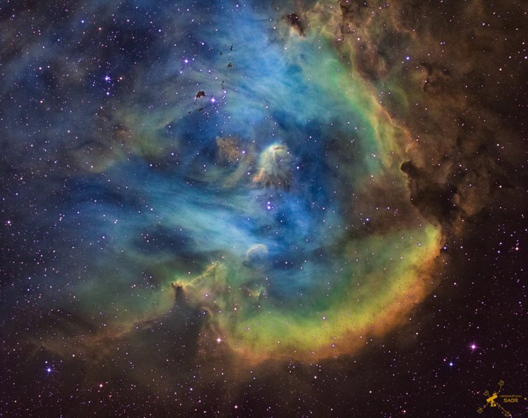 IC2944, "le poulet qui court", filtre SHO, Loïck, Sadr Chili