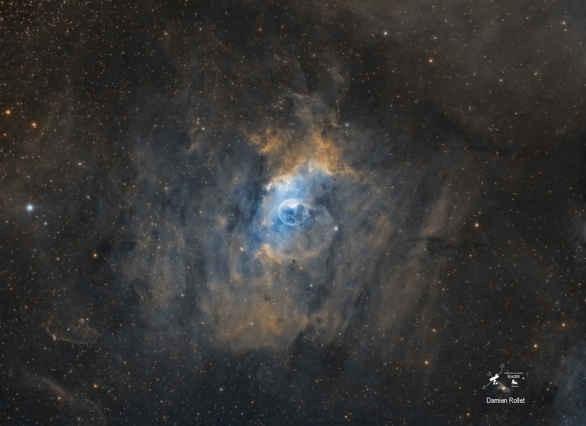 NGC 7635, Sadr  Espagne, Damien