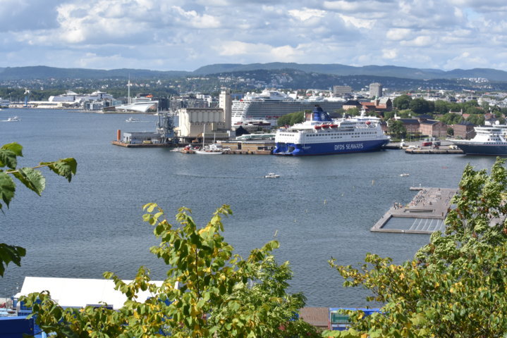 Blick auf Oslo vom Geheimtipp aus
